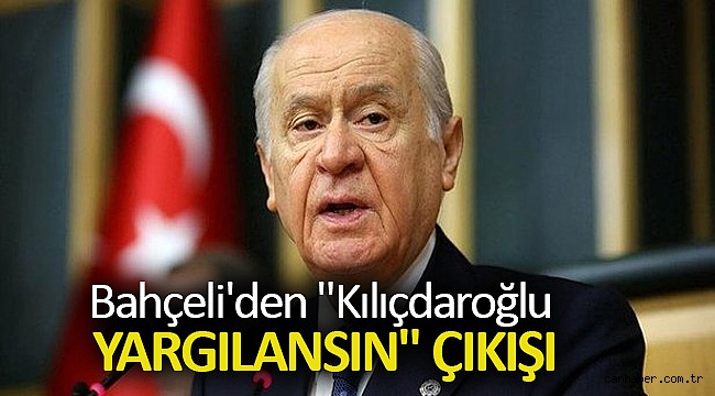 Bahçeli'den