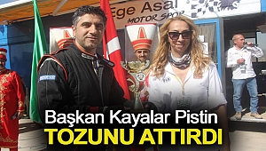 Başkan Kayalar Pistin Tozunu Attırdı