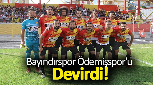 Bayındırspor Ödemişspor'u Devirdi.
