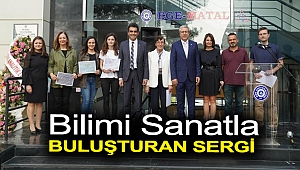 Bilimi sanatla buluşturan sergi
