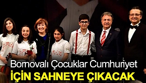 Bornovalı çocuklar Cumhuriyet için sahneye çıkacak