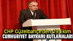 CHP Güzelbahçe'den 29 Ekim Cumhuriyet Bayramı kutlamaları