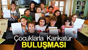 ÇOCUKLARLA KARİKATÜR BULUŞMASI