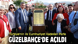 ‘Cumhuriyet Kadınları Parkı'nın açılışı yapıldı