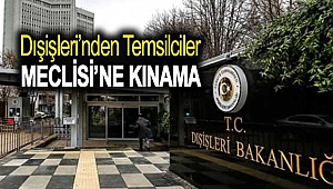Dışişleri’nden Temsilciler Meclisi’ne kınama