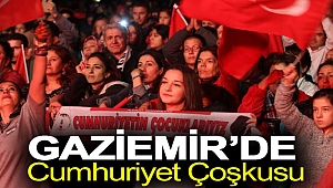 Gaziemir’de Cumhuriyet coşkusu