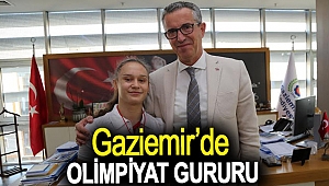Gaziemir'de olimpiyat gururu