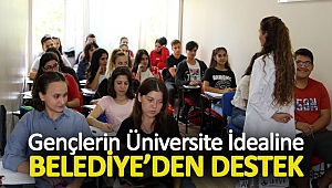 Gençlerin Üniversite İdealine Belediye’den Destek