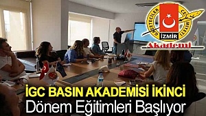 İGC Basın Akademisi ikinci dönem eğitimleri başlıyor