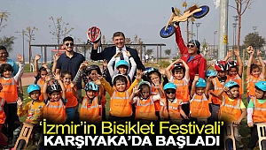 ‘İzmir’in Bisiklet Festivali’ Karşıyaka’da başladı