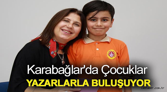 Karabağlar'da çocuklar yazarlarla buluşuyor