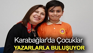 Karabağlar'da çocuklar yazarlarla buluşuyor