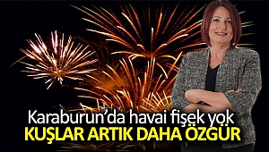 Karaburun’da havai fişek yok, kuşlar artık daha özgür