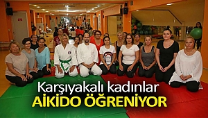 Karşıyakalı kadınlar aikido öğreniyor