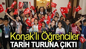 Konak’lı öğrenciler tarih turuna çıktı
