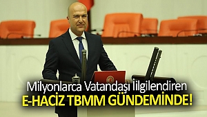 MİLYONLARCA VATANDAŞI İLGİLENDİREN E-HACİZ TBMM GÜNDEMİNDE!