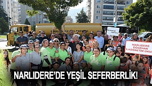 Narlıdere’de yeşil seferberlik!