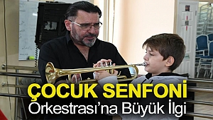 Narlırede’nin Çocuk Senfoni Orkestrası’na büyük ilgi