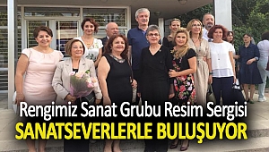Rengimiz Sanat Grubu’ndan birbirinden güzel resimler