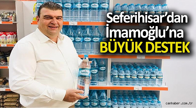 Seferihisar’dan İmamoğlu’na büyük destek