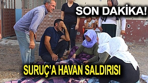 Son dakika… Suruç’a havan saldırısı: İki kişi hayatını kaybetti