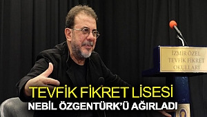 TEVFİK FİKRET LİSESİ NEBİL ÖZGENTÜRK’Ü AĞIRLADI