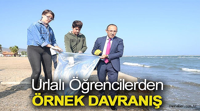 URLALI ÖĞRENCİLERDEN ÖRNEK DAVRANIŞ