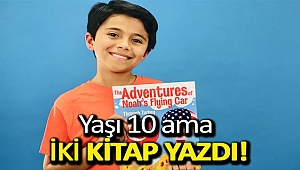 Yaşı 10 ama iki kitap yazdı!