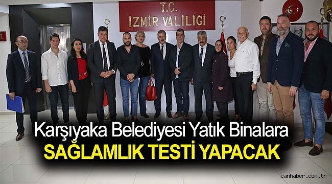 Yatık binalara sağlamlık testi yapılacak