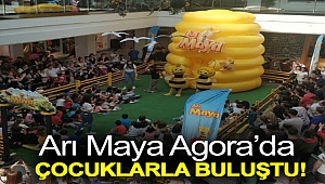 ARI MAYA AGORA’DA ÇOCUKLARLA BULUŞTU!