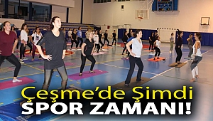 Çeşme’de şimdi spor zamanı!