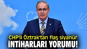 CHP'li Öztrak'tan flaş siyanür intiharları yorumu!