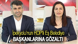 İpekyolu’nun HDP’li eş belediye başkanlarına gözaltı