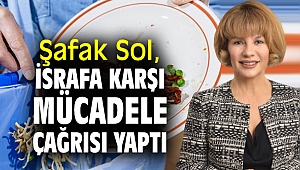 İzmirli iş kadını Şafak Sol'den israf çağrısı!