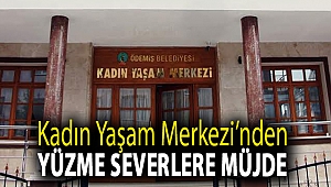 Kadın Yaşam Merkezi’nden yüzme severlere müjde