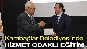 Karabağlar Belediyesi’nde hizmet odaklı eğitim