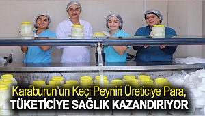 Karaburun’un Keçi Peyniri üreticiye para, tüketiciye sağlık kazandırıyor