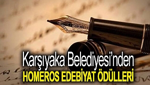 Karşıyaka Belediyesi'nden Homeros Edebiyat Ödülleri