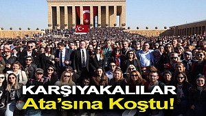 Karşıyakalılar Ata’sına koştu!