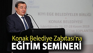 Konak Belediye Zabıtası'na Eğitim Semineri