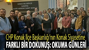 Konak Ilçe Başkanlığı’nın Konak siyasetine farklı bir dokunuş: Okuma günleri