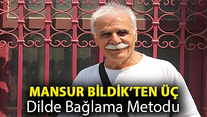 Mansur Bildik’ten üç dilde bağlama metodu