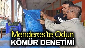 Menderes’te Odun Kömür Denetimi
