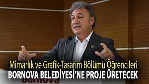 Mimarlık ve Grafik-Tasarım Bölümü öğrencileri Bornova Belediyesi’ne proje üretecek