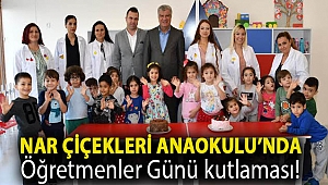 Nar Çiçekleri Anaokulu’nda Öğretmenler Günü kutlaması!