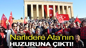 Narlıdere Ata’nın huzuruna çıktı!