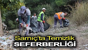 Sarnıç’ta temizlik seferberliği
