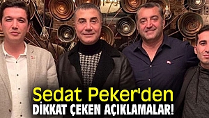 Sedat Peker'den dikkat çeken açıklamalar!