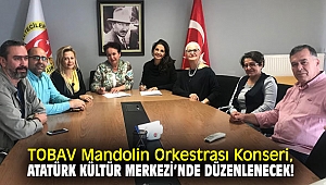 TOBAV Mandolin Orkestrası Konseri, Atatürk Kültür Merkezi’nde düzenlenecek!