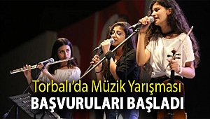 Torbalı’da müzik yarışması başvuruları başladı